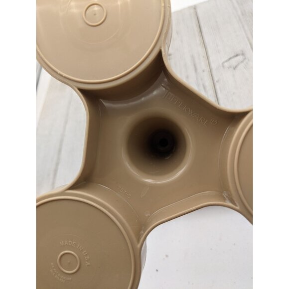 Tupperware 757 Almond/Tan Condiment Keeper Carrier Only Replacement Part - Picture 4 of 4